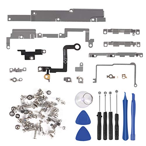 Image of Inner Parts Replacement Kits for iPhone X, Including Internal Bracket Replacement Parts, Internal Screw Set and Repair Tool Kit (for iPhone X)