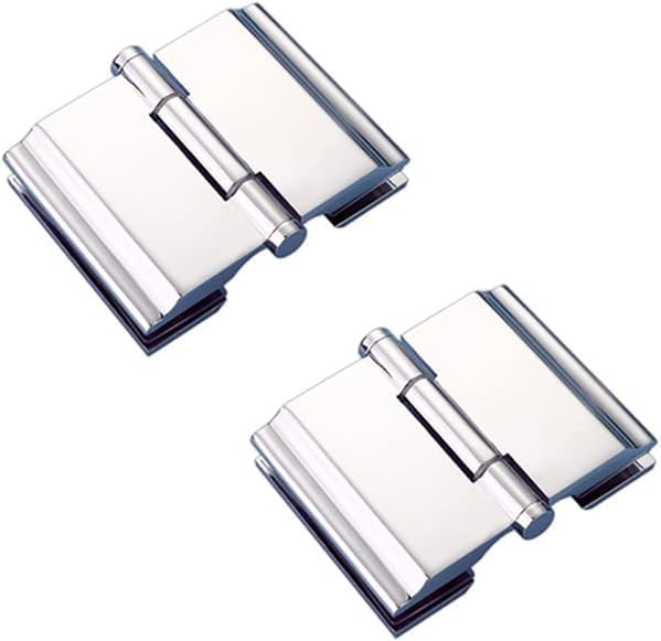 Pince à verre pour porte en verre trempé sans cadre 10 mm 12 mm avec charnière 180 degrés
