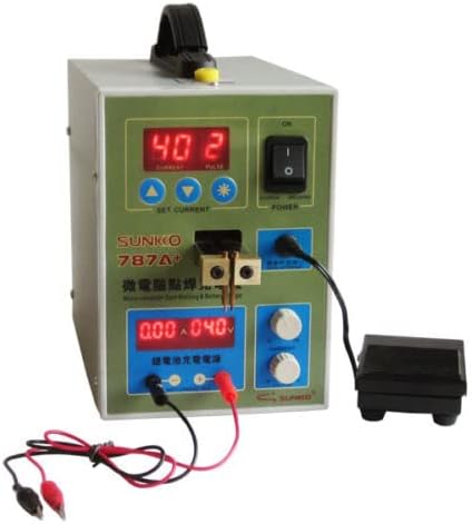 220V Battery Spot Welder Micro-computer Pulse Spot Welding Machine 787A+