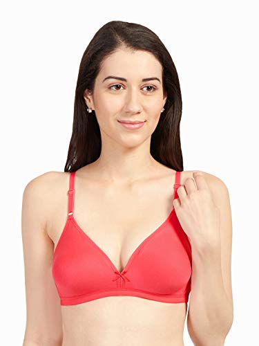 Image of SONARI Omania Womens Non-Padded Cotton Polyester Bras - Solid, Non-Wired, Medium Coverage, Hand Washable (Pack of 2)