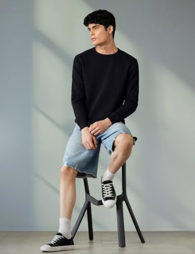 Image of Jockey US92 Men Super Combed Cotton Rich Fleece Sweatshirt with StayWarm Technology