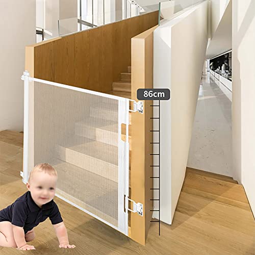Barrière rétractable bébé 300 cm pour sécuriser les grandes ouvertures de maison - 3