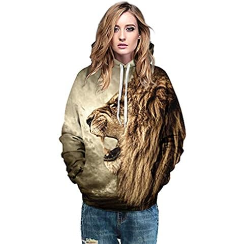 FANSU 3D Psychedelic Animal Print Hoodie Cover