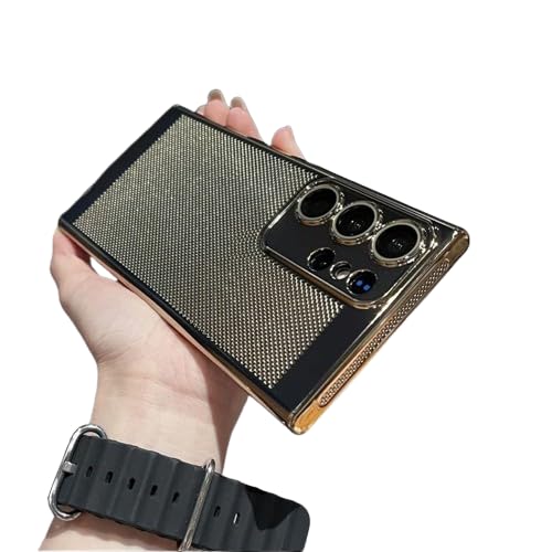 MILLION CASES® Back Cover Case for Samsung Galaxy S22 Ultra Soft TPU Shockproof Protective Electroplated Hive Armor Defender Case(Gold) (B0D547GPYL) Amazon Price History, Amazon Price Tracker