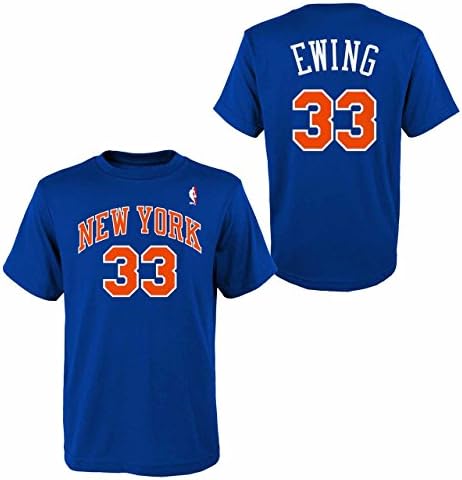 Genuine Stuff New York Knicks Youth NBA Soul Name and Number T-Shirt - Royal, Youth Large