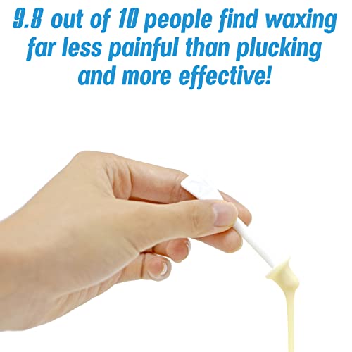 Image of Nose Wax Applicator Sticks. 60 Sticks. Keep Your Nose Clean for Over Two Years. Wax that Nose Beard.