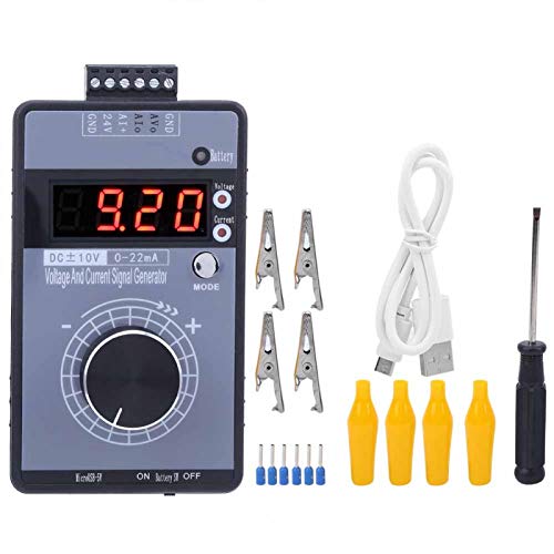 Image of Oumefar Voltage Current Generator Analog Simulator Transmitter 0?10V 0?22mA Digital Generator for Electrician Office Industry