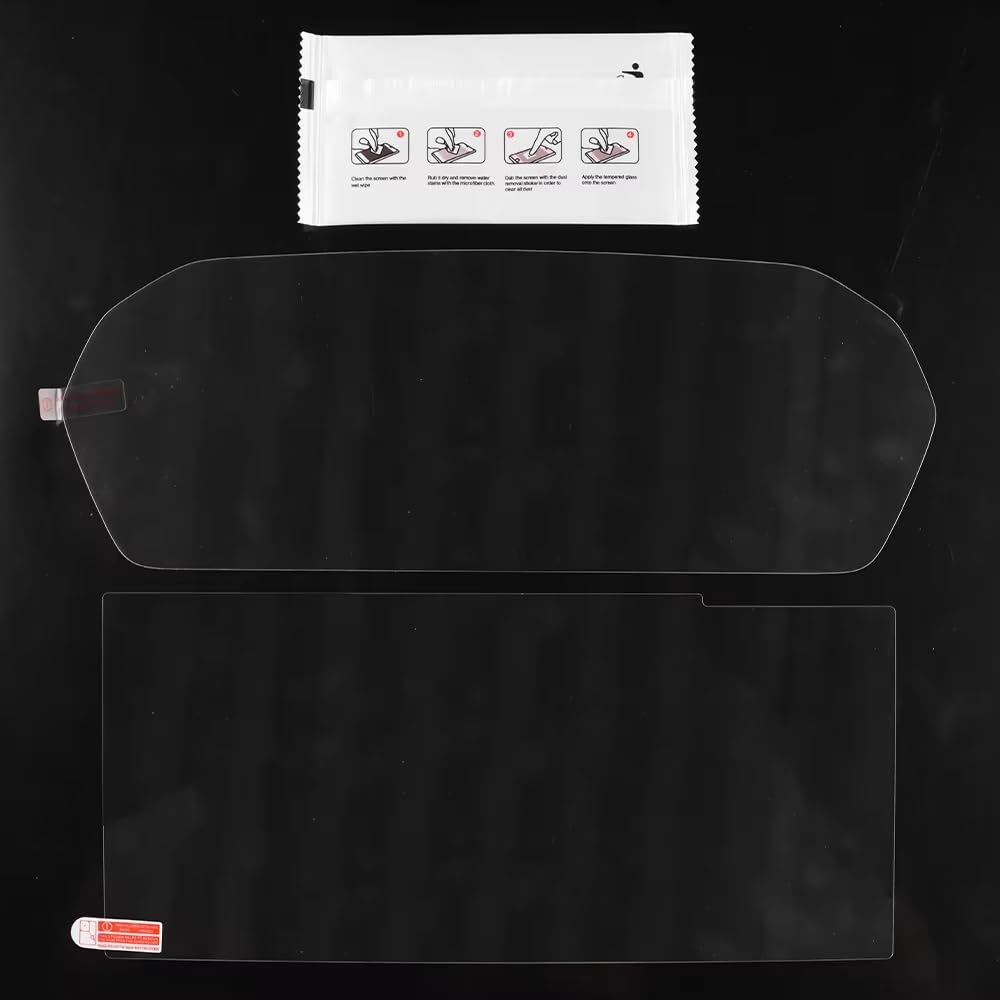 2 Unidades De Protector Pantalla Cristal Templado Para Consola Central Coche Para A3 (2023-2024) Con GPS Y Navegación, Accesorios Interiores Película Protectora Navegación