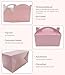 TIMESEEK 30-Pack Blush Pink Gable Treat Boxes with Handles - 6