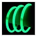 Glow Sticks Bulk Wholesale Bracelets, 100 8” Green Glow Stick Glow Bracelets, Bright Color, Glow 8-12 Hrs, 100 Connectors Included, Glow Party Favors Supplies, Sturdy Packaging, GlowWithUs Brand