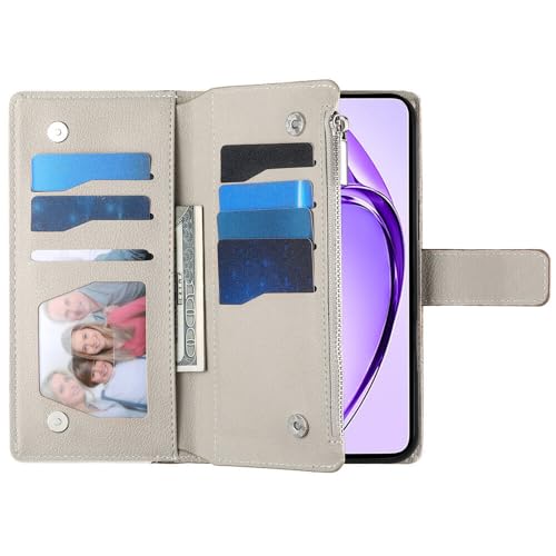 Étui portefeuille iPhone 15 Pro Max en cuir bleu lac avec clapet aimanté sécurisé