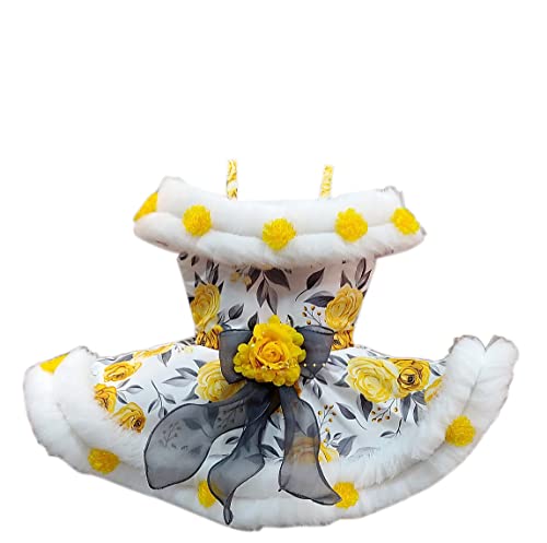 Image of A-Line Knee Length Short Frock Dress Baby Girl Style Flared Party Midi Dress /Frock