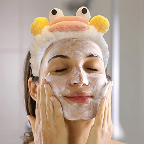 Fita de Spa | Tiara de Spa engraçada para lavar o rosto,Sausage Mouth Spa Facial Headband Terry Clot