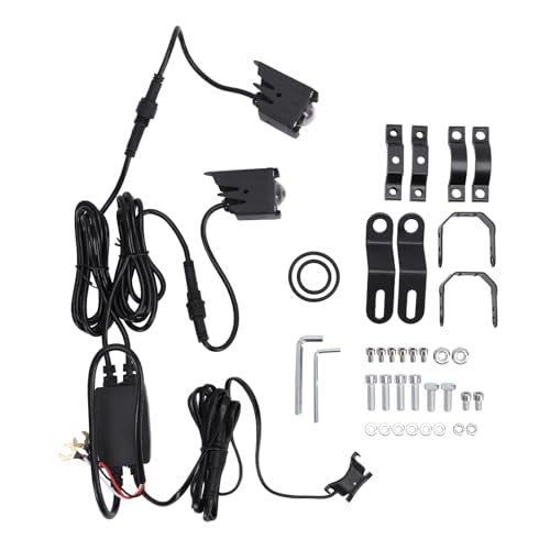 Projecteurs LED pour moto 120W feux de conduite haute puissance 18000Lm