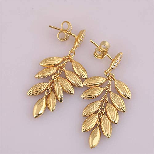 Boucles d'oreilles en Argent 925 authentique avec éclats de cristal chic