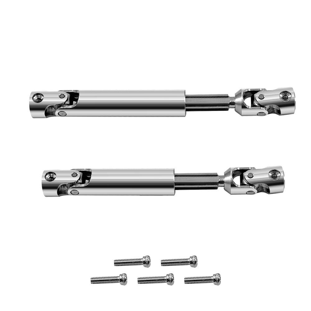 Stainless Steel Center Drive Shafts for Redcat Ascent-18 Rc Car Upgrade Parts Crawler Accessories 1/18