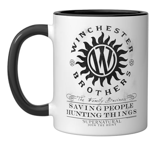 Taza de cerámica Supernatural Winchester 11 oz miniatura 1