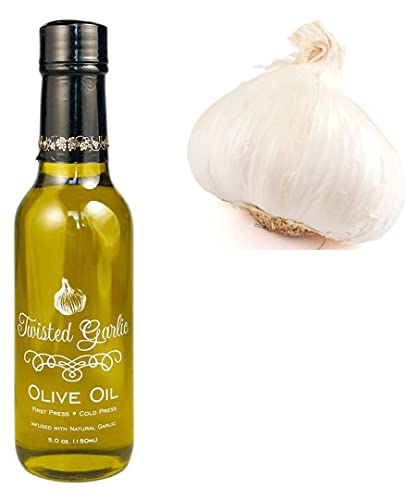 Aceite de Oliva Extra Virgen Twisted Garlic 5oz miniatura 1
