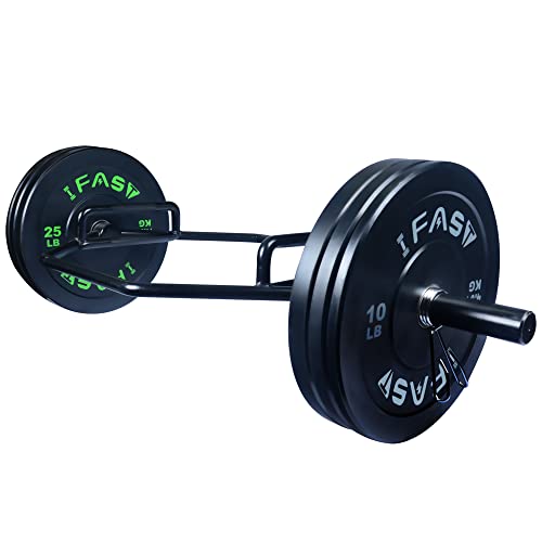 Hex Bar Weights Set Trap Bar Olympic Bumper Weight Plates Set for Deadlift Weightlifting Bodybuilding - 2 Inch Hexagon Trap Bar with Weights for Exercise & Fitness Home Gyms (Trap Bar + 100 LB Bumper Plates)