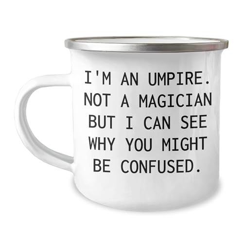 Umpire's Magic Mug for Birthday Unique Gifts from Friends to Umpire, Funny Quote