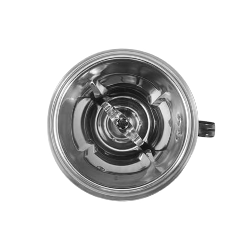 Image of Sujata 1500 ml Dome Jar | Food Grade Stainless Steel Mixer Grinder Jar | Heavy Duty Metal Socket | Compatible with all 900W Mixer Grinders | Perfect for Batters, and Masalas | Black