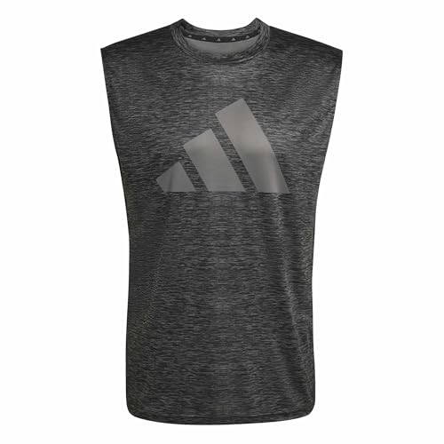 T-shirt homme adidas Workout Essentials, haut de sport respirant coloris noir
