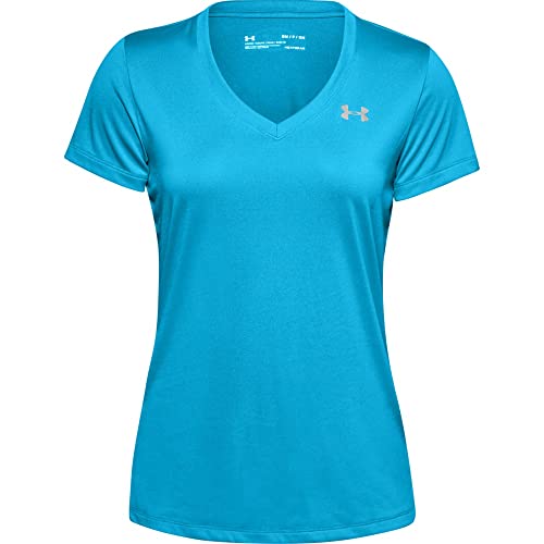 Image of Under Armour Womens Tech V-Neck Short-Sleeve T-Shirt