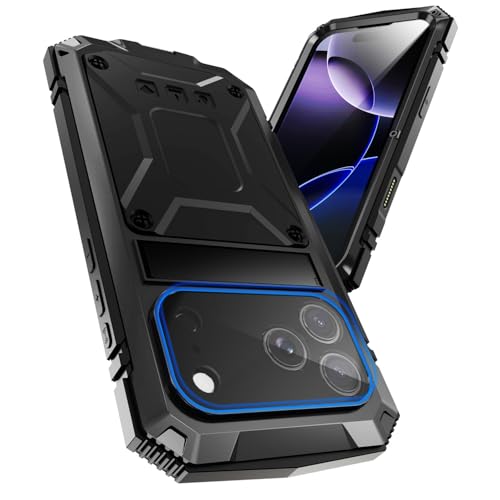 Coque iPhone 17 antichoc évite les chutes avec son support métal