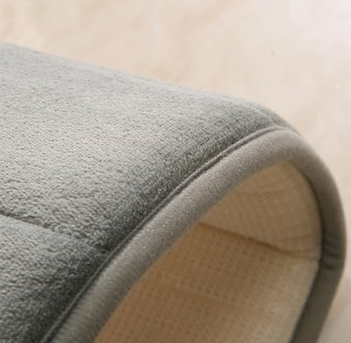 Tapis de bain violet 80x120 cm en mousse à mémoire de forme - 6
