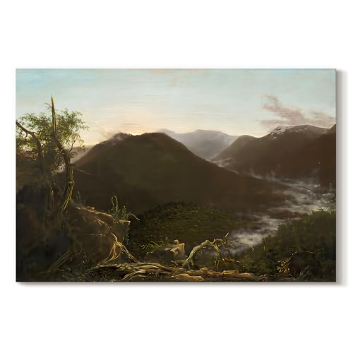 Thomas Cole | Mist Among The Hills | Abstract Art Print | GAL088