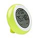 Produktbild Lancoon Innentemperatur-Feuchtemonitor - Hygrometer Mit GroßEr Hintergrundbeleuchtung, Touchscreen Und Weckfunktion - AC08 Green