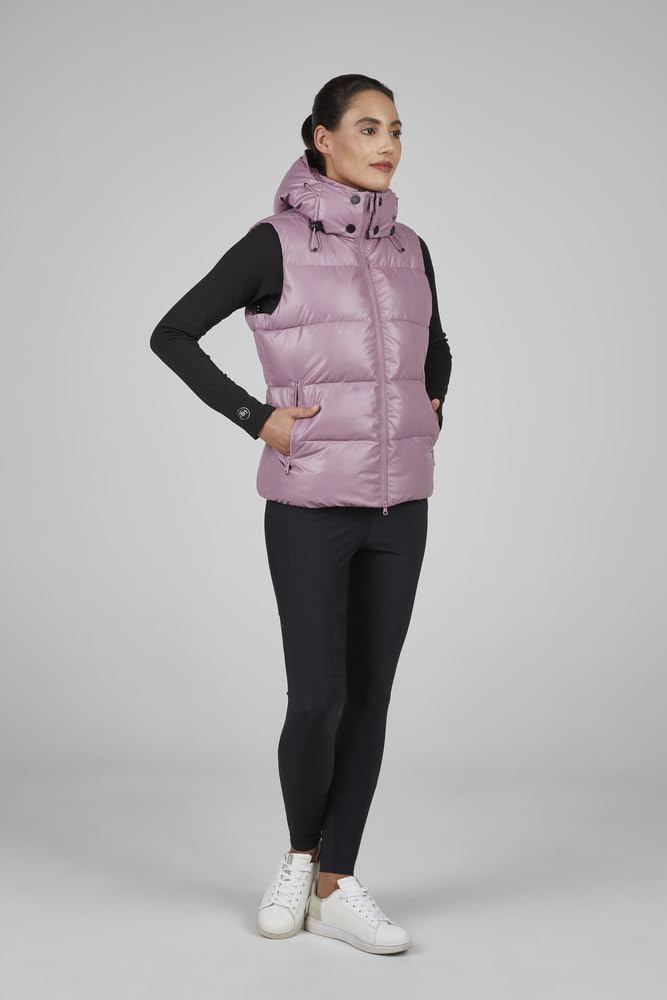 Pikeur Athleisure Damen Quilted Weste berry blush Steppweste HW 205