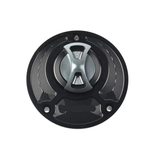 Couvercle de bouchon de réservoir en aluminium usiné pour MT07 et FZ-07 finition premium