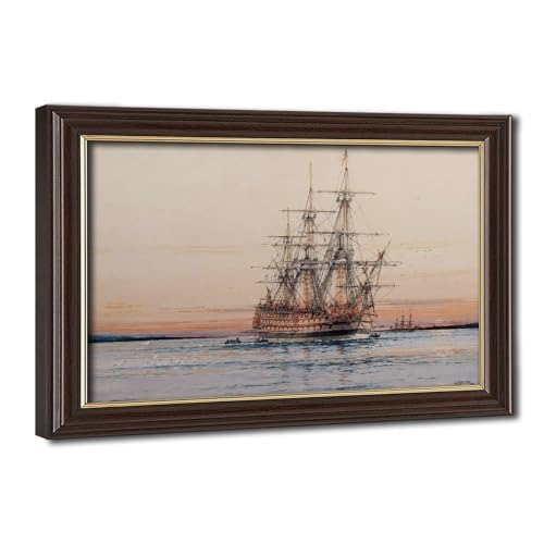 Tableau H.M.S. Sandwich de John Robert Charles pour décoration murale