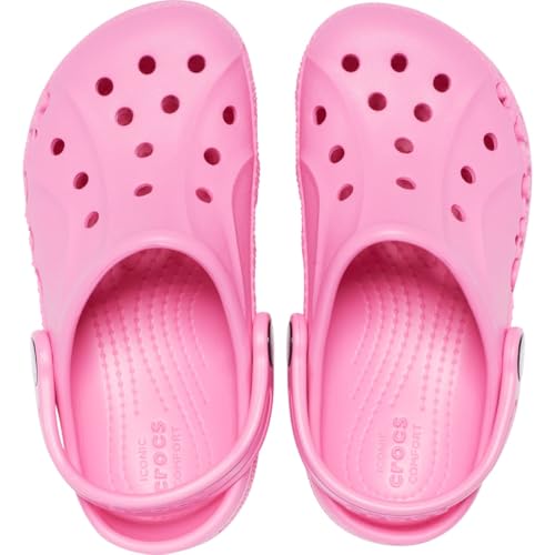 Image of Crocs Unisex Kids Baya Clog 207013-669 Pink Lemonade J3