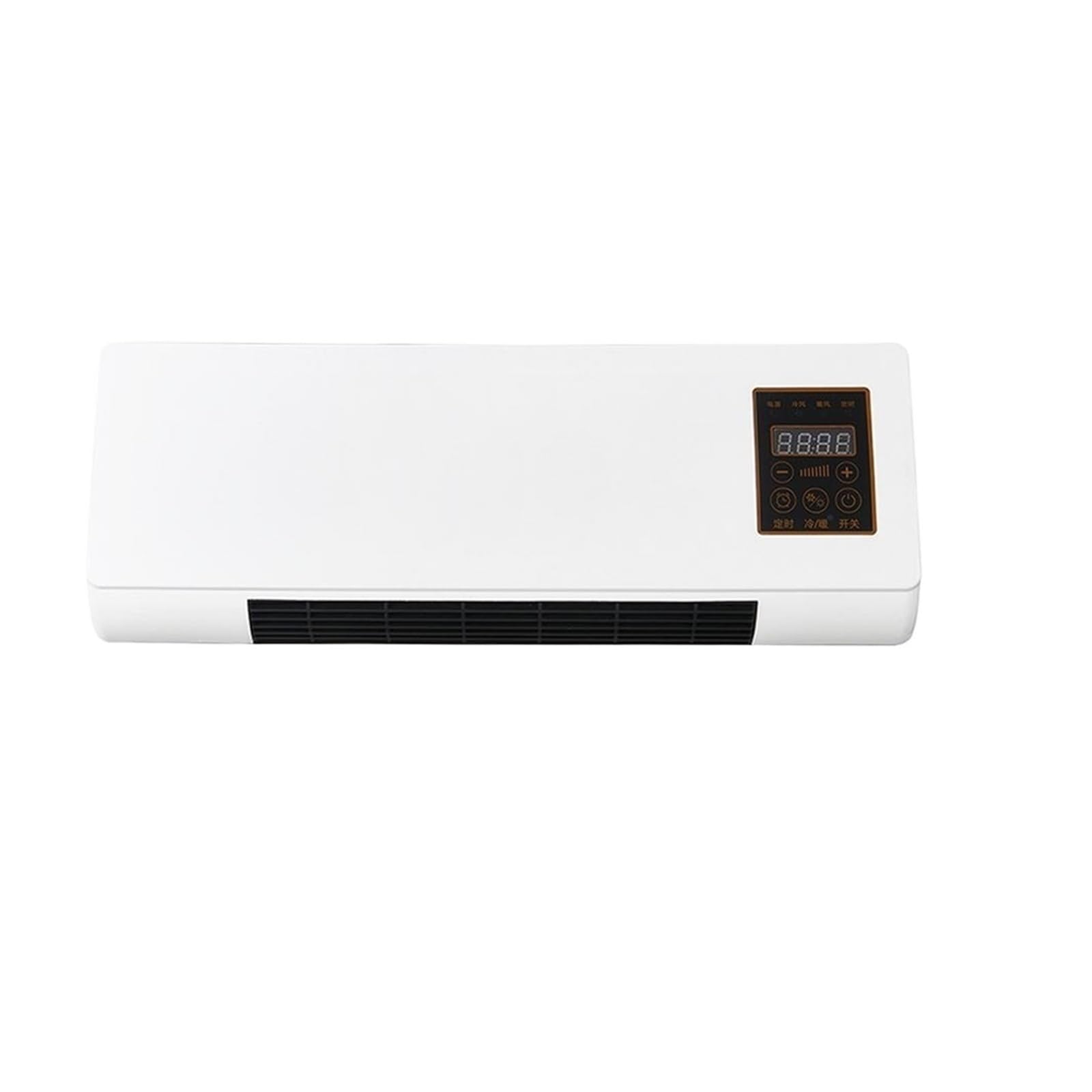 Aire acondicionado portátil for pared y suelo, unidad de aire acondicionado silenciosa for dormitorio, calor frío, con Control remoto(EU)