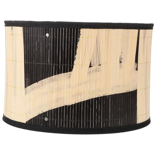 NOLITOY 和風ヴィンテージ装飾ランプシェード 吊り下げ用 簡単取付 軽量滑らか表面 寝室リビング用バスルーム照明カバー