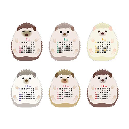 最安値 グリーティングライフ 21年 卓上カレンダー アニマルダイカット ミニ ハリネズミ 100 65 30mm グリーティングライフの価格比較