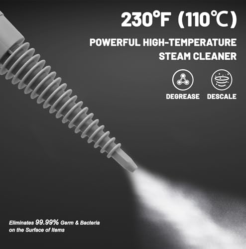 image for Outspurge Handheld Steam Cleaner, Pressurized Multi-Surface Steam Shot