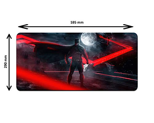 Image of Ryca Superhero Wallpaper Printed Matt Finished Anti-Skid Non-Slip Rubber Base Mouse Pad /Desk Pad for Work from Home||Office||Gaming||PC||Laptop||Keyboard Mousepad