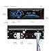 BOSS Audio Systems MR1308UABK Marine Boat Stereo – Single Din, Bluetooth, No CD DVD Player, AM/FM Radio Receiver, Aux-in, USB