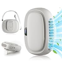 Amazon | 【2026年夏・1台4役】腰掛け扇風機 ベルトファン ハンディ