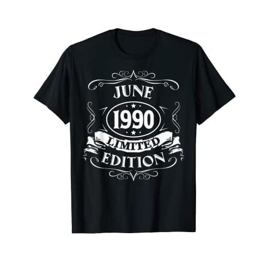 Junio 1990 Edición Limitada Regalo Nacido En Junio 1990 Camiseta