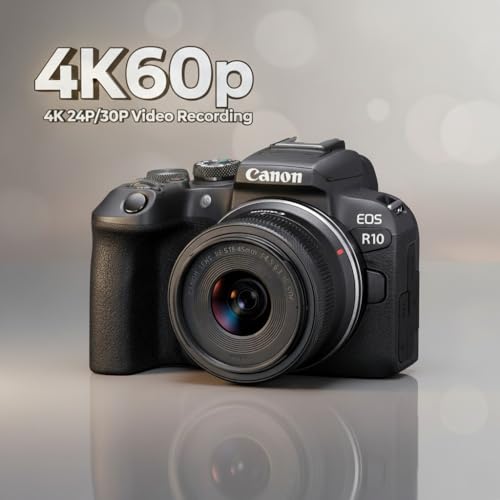 Cámara Mirrorless Canon EOS R10 con Lente 18-45mm miniatura 4