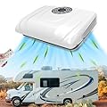 10500 BTU Camper Air Conditioner 12V Universal for RV Rooftop AC Unit, 12 Volt DC Air Conditioner Heater Combo, Quiet A/C Unit Cooling for Truck Trailer Boat Motorhome Tractor Caravan Pickup