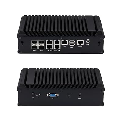 Qotom Q20331G9 S20 Rackmount SFP+ 10GB /2.5G / I225 2.5GB LAN C3758R Firewall Router Mini PC Barebone (NO RAM, NO SSD)