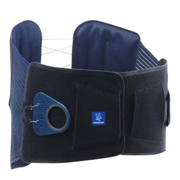 LombaStab 2 - Cinturón de apoyo lumbar (cintura, 60-80 cm, altura 26 cm)