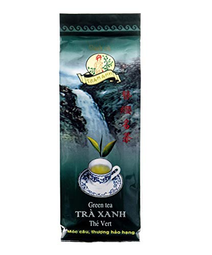 Trâm Anh Grüntee - Trà Xanh - Kraftvoller und lebhafter vietnamesischer grüner Tee - Erfrischend und vollmundig - 250g Cover