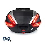 ✔ Selección multicolor, con placa de montaje y accesorios de alta calidad para una fácil instalación, montando la placa de montaje en una motocicleta / scootile con estantes