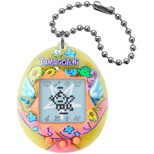 Bandai - Tamagotchi Angel Mascota Virtual Flower Bouquet,Multicolor 46176, Juguete electrónico para Mayores de 8 años ¡Tu Mascota Electronica Favorita con nuevos Juegos y Personajes!